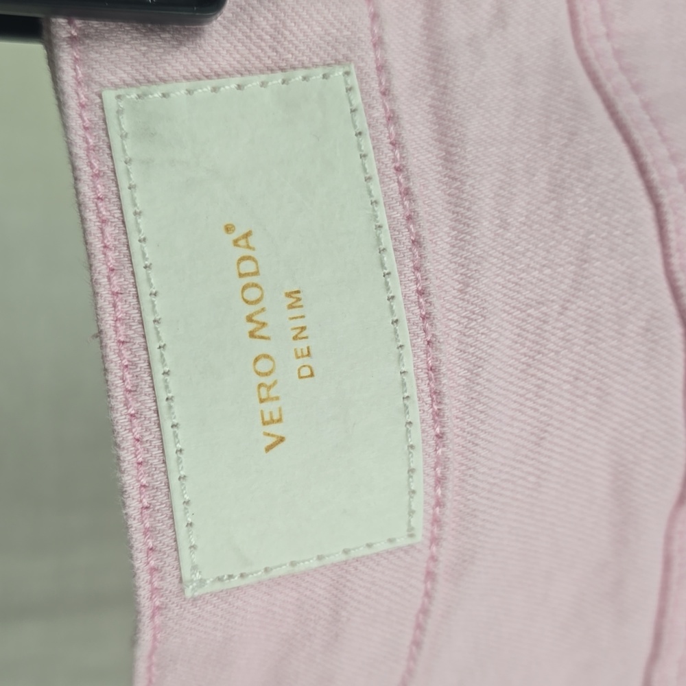 Vero Moda Hot Seven NW Hot Pants Shorts Pink Size Small NWOT - Picture 12 of 14